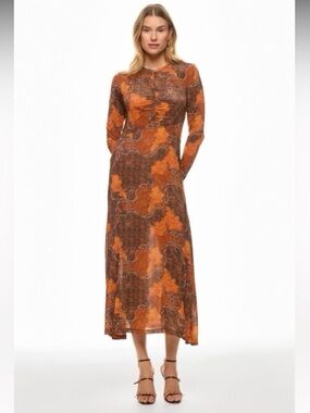 Ulla Johnson Naia Midi length printed dress